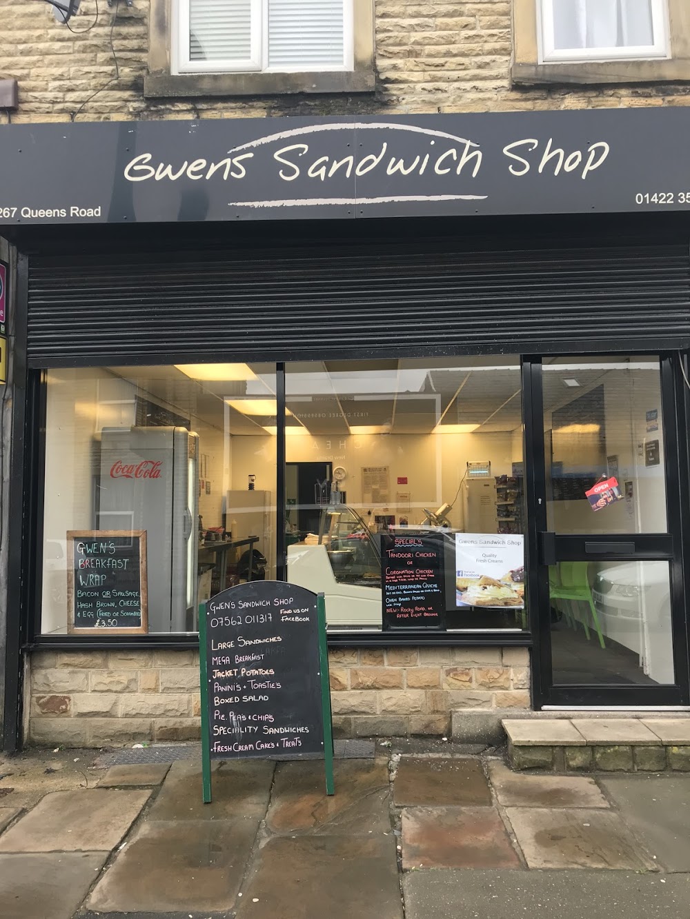 Gwen’s sandwich shop & Outside Catering